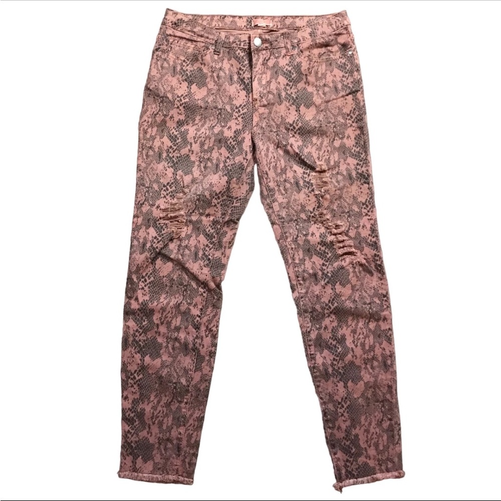 OFFERS OPEN! Size Small Easel Snakeskin Distressed Pants Skinny Women's Medium